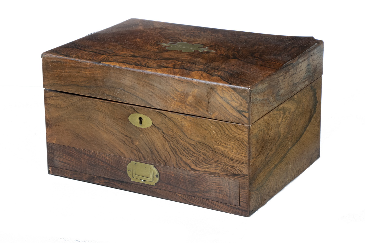 ENGLISH ROSEWOOD HUMIDOR 19th c.