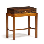 ENGLISH ROSEWOOD LAP DESK ON S