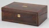 ENGLISH ROSEWOOD LAP DESK19th