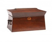 ENGLISH ROSEWOOD SARCOPHAGUS-F
