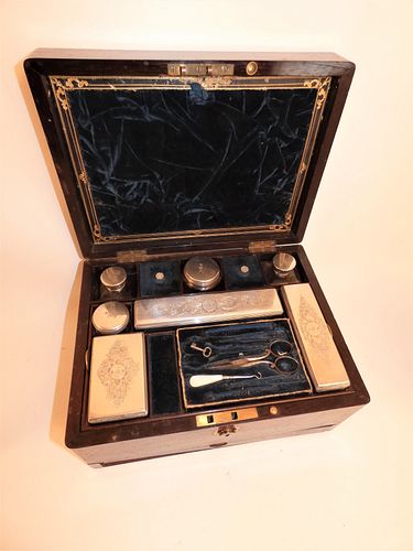 ENGLISH ROSEWOOD & STERLING
