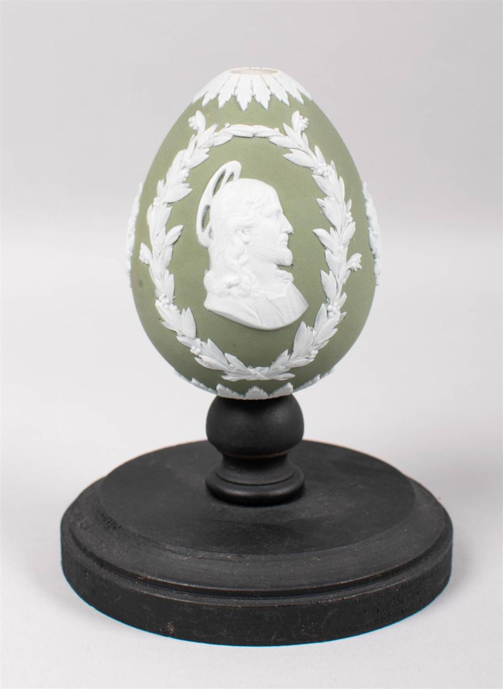 ENGLISH SAGE-GREEN JASPERWARE