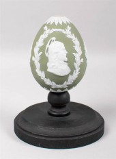 ENGLISH SAGE-GREEN JASPERWARE