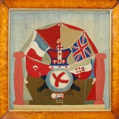 ENGLISH SAILOR'S WOOLWORK EMBR