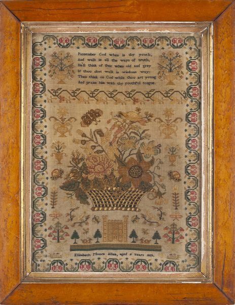 English Sampler 1833multi-color