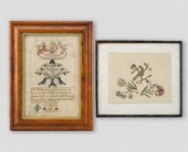ENGLISH SAMPLER & EMBROIDERYAn