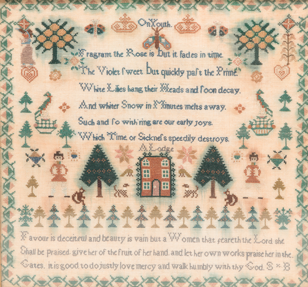 ENGLISH SAMPLER. First half 19th