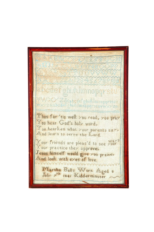 ENGLISH SAMPLER.  Martha Balls 