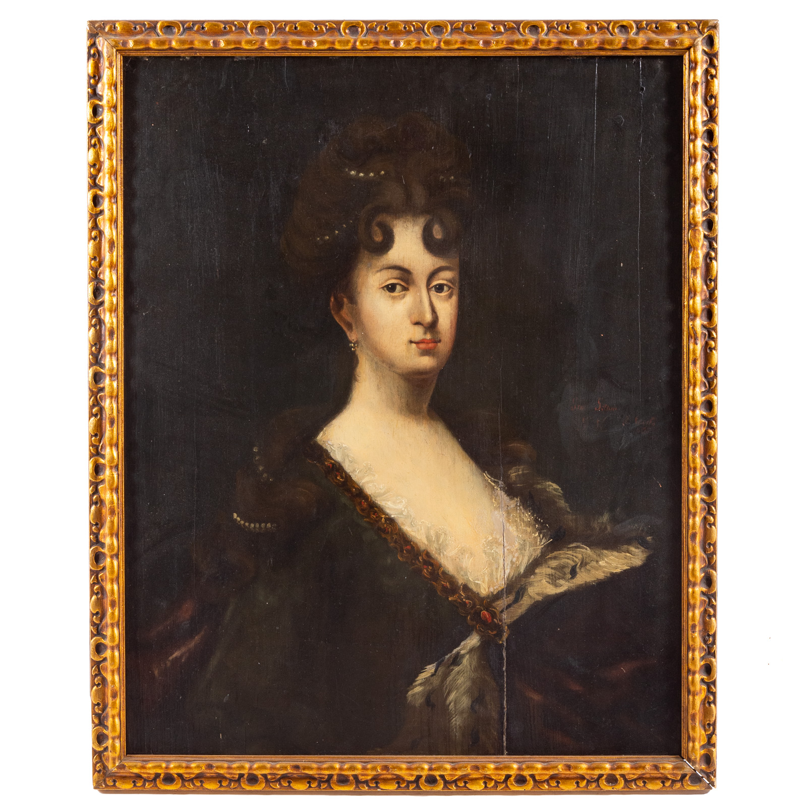 ENGLISH SCHOOL, 17TH C. PORTRAIT OF