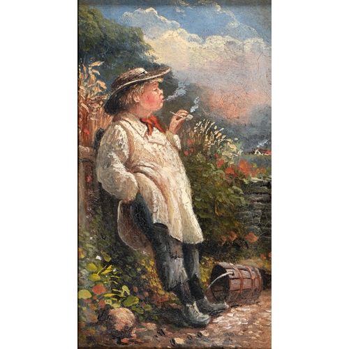 English School, 19th c - A Relaxing
