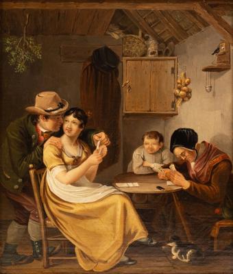 English School, 19th Century/Ace of