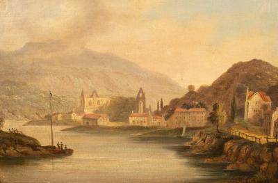 English School, 19th Century/View