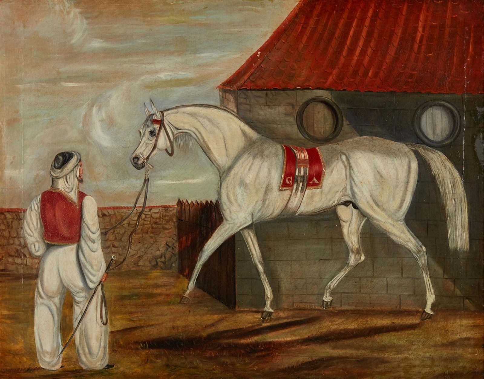 ENGLISH SCHOOL, ARABIAN HORSE