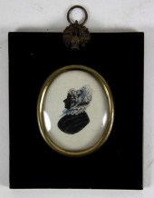 English School circa 1820 Miss