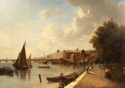 English School, circa 1840/View