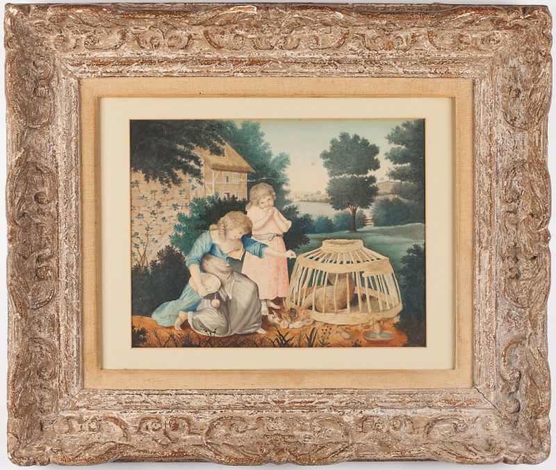 English School Folk Art Painting