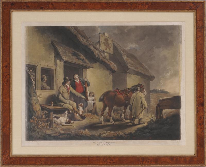 ENGLISH SCHOOL: FOUR PRINTS