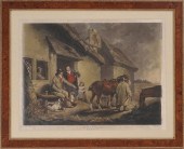 ENGLISH SCHOOL: FOUR PRINTS Li