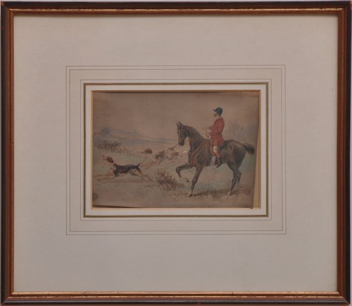 ENGLISH SCHOOL: FOX HUNTING