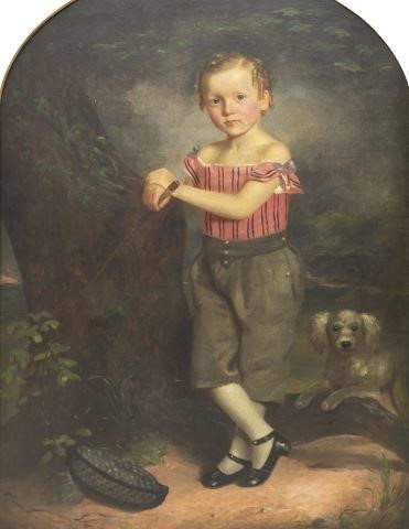 ENGLISH SCHOOL FULL-LENGTH PORTRAIT