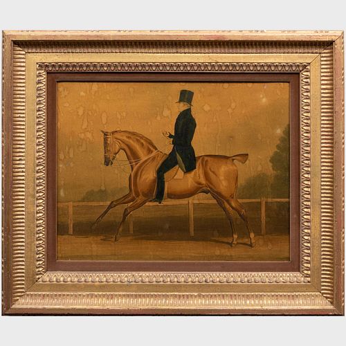 ENGLISH SCHOOL: HORSE AND