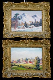 ENGLISH SCHOOL, LANDSCAPE AND