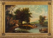 English School Landscape Paint