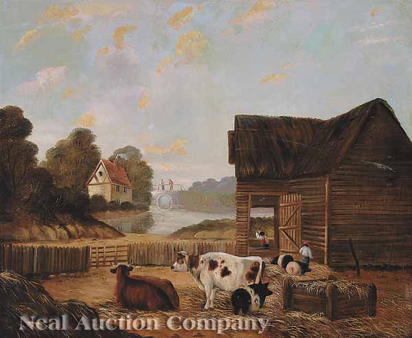 English School late 19th c. "A