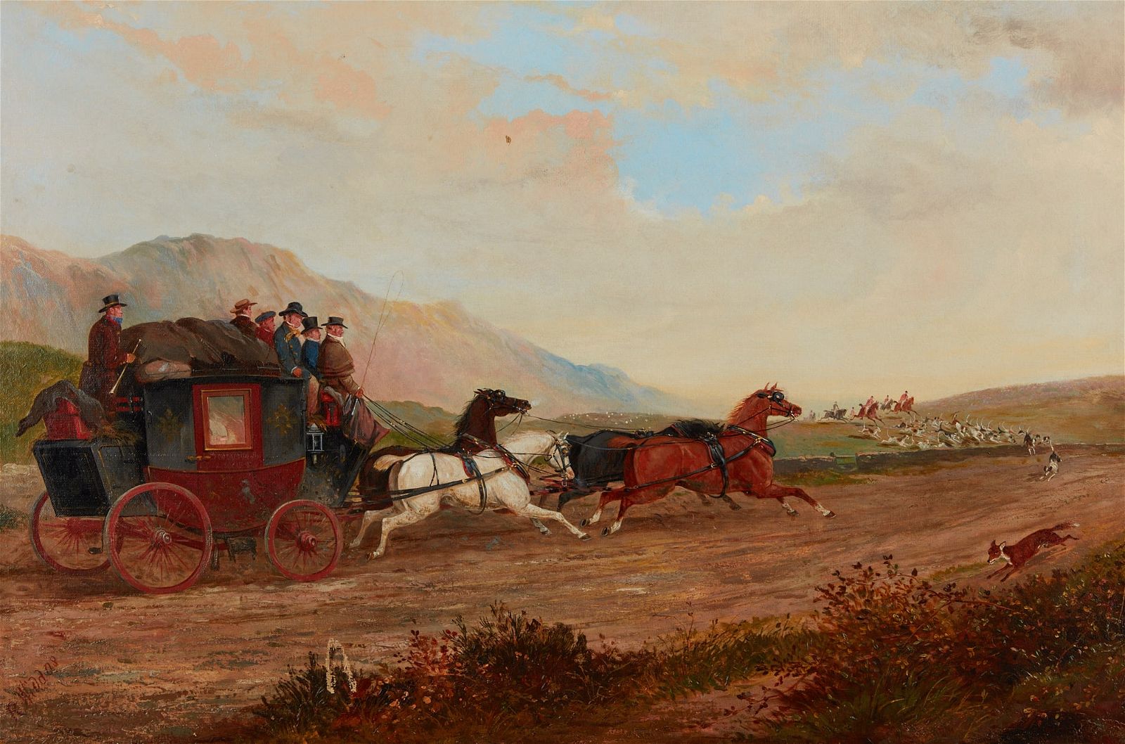 ENGLISH SCHOOL, LONDON TO EDINBURGH