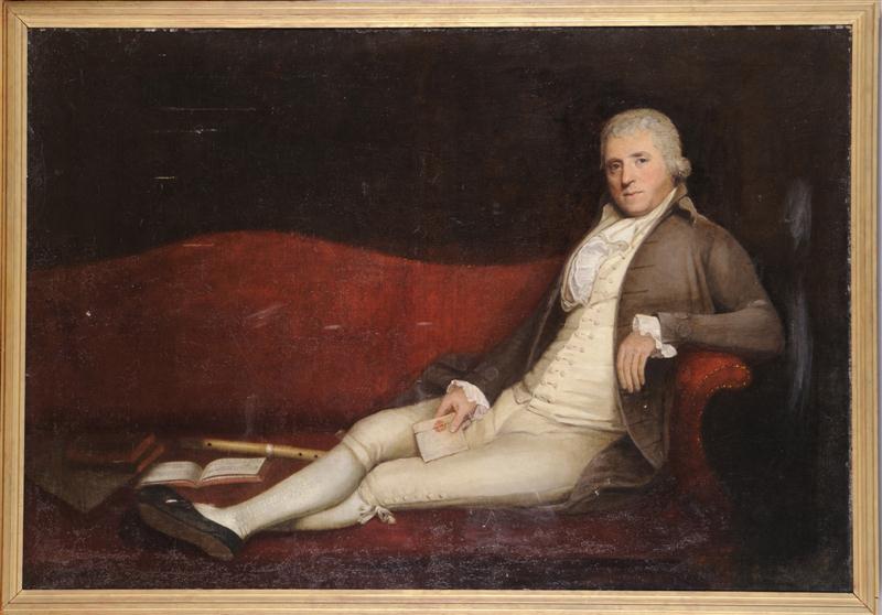 ENGLISH SCHOOL: MUSICIAN AT REST