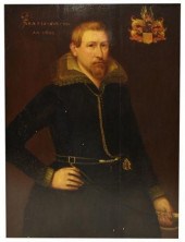 ENGLISH SCHOOL NOBLEMAN PORTRA