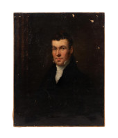 ENGLISH SCHOOL OIL PORTRAIT OF