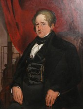 ENGLISH SCHOOL: PORTRAIT OF RO