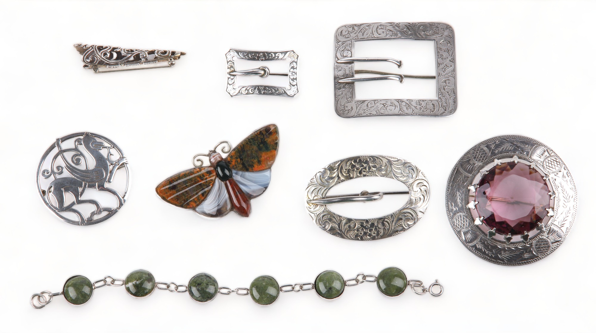 English, Scottish and style jewelry