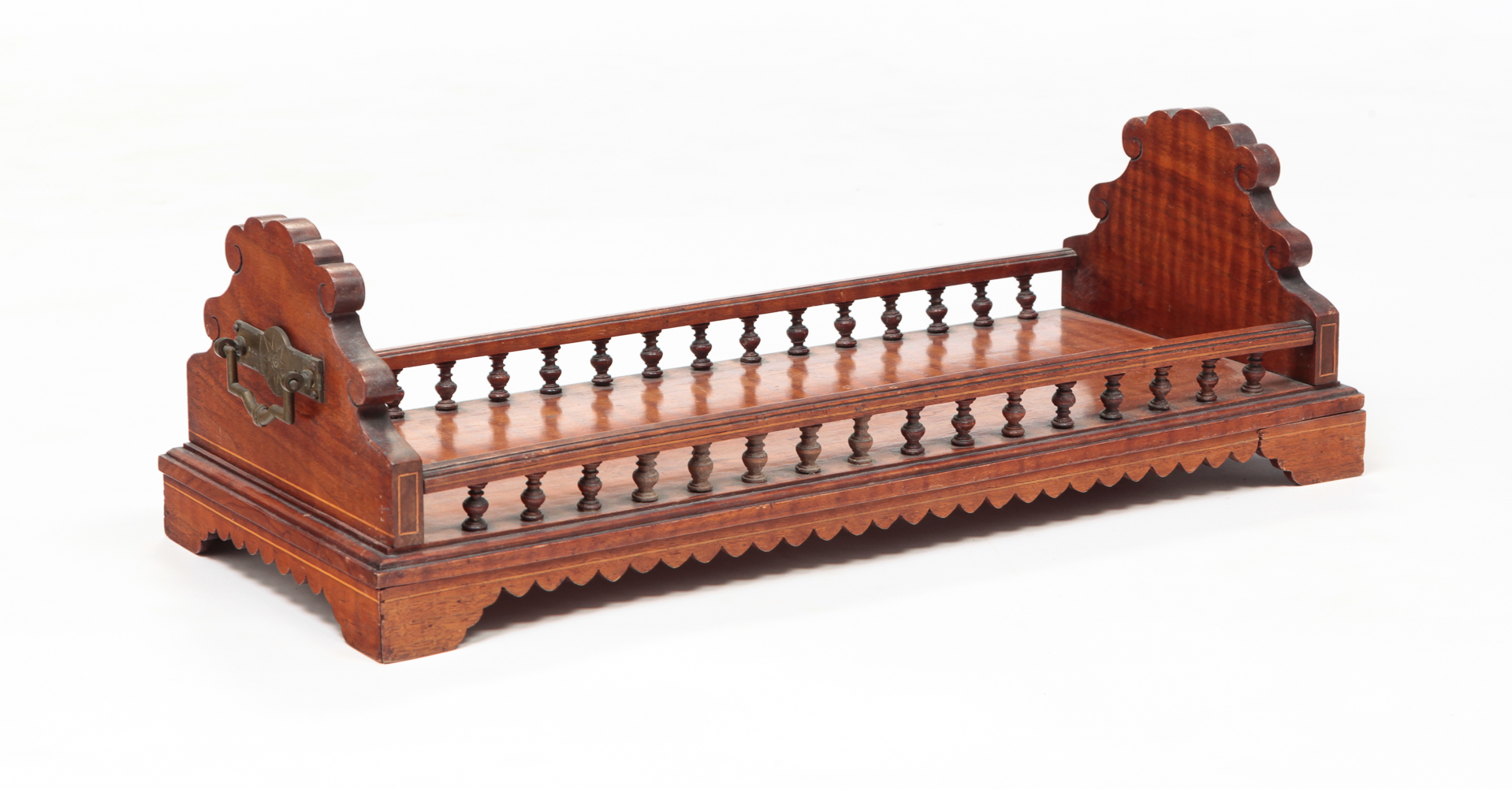 ENGLISH SERVING TRAY. Late 19th
