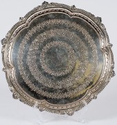English Sheffield Plate Tray E