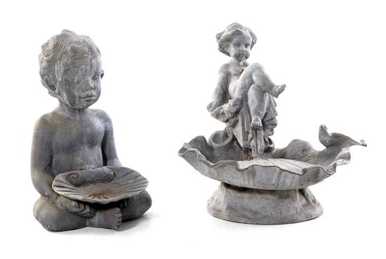 English shell and figure lead