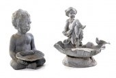 English shell and figure lead