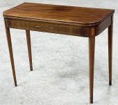 ENGLISH SHERATON INLAID GAME T