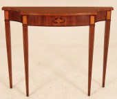 ENGLISH SHERATON INLAID MAHOGA