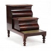 ENGLISH SHERATON MAHOGANY BED