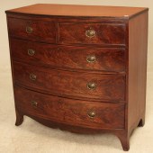ENGLISH SHERATON MAHOGANY BOWF