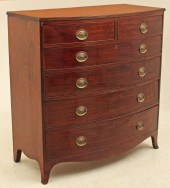 ENGLISH SHERATON MAHOGANY BOWF