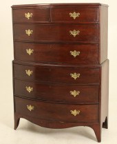 ENGLISH SHERATON MAHOGANY BOWF