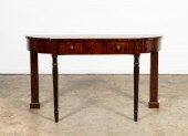 ENGLISH SHERATON MAHOGANY CONS
