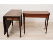 English Sheraton mahogany gami