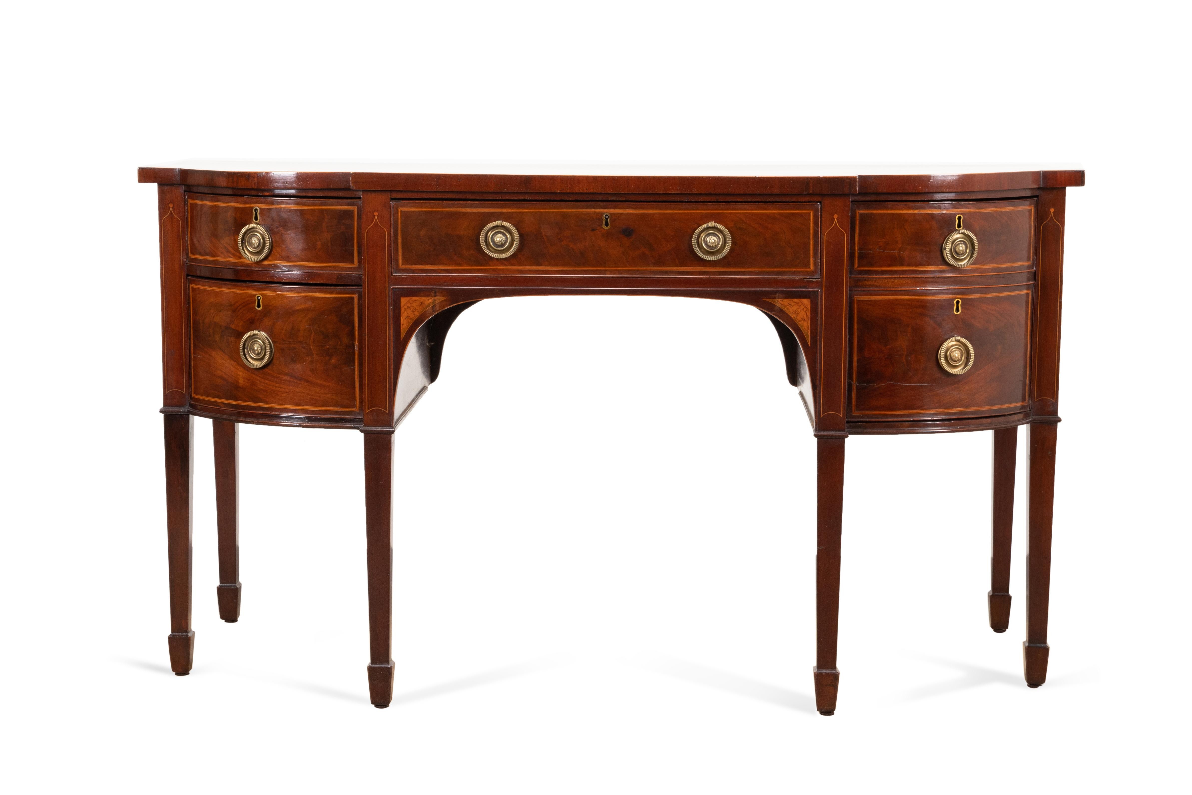 ENGLISH SHERATON STYLE INLAID