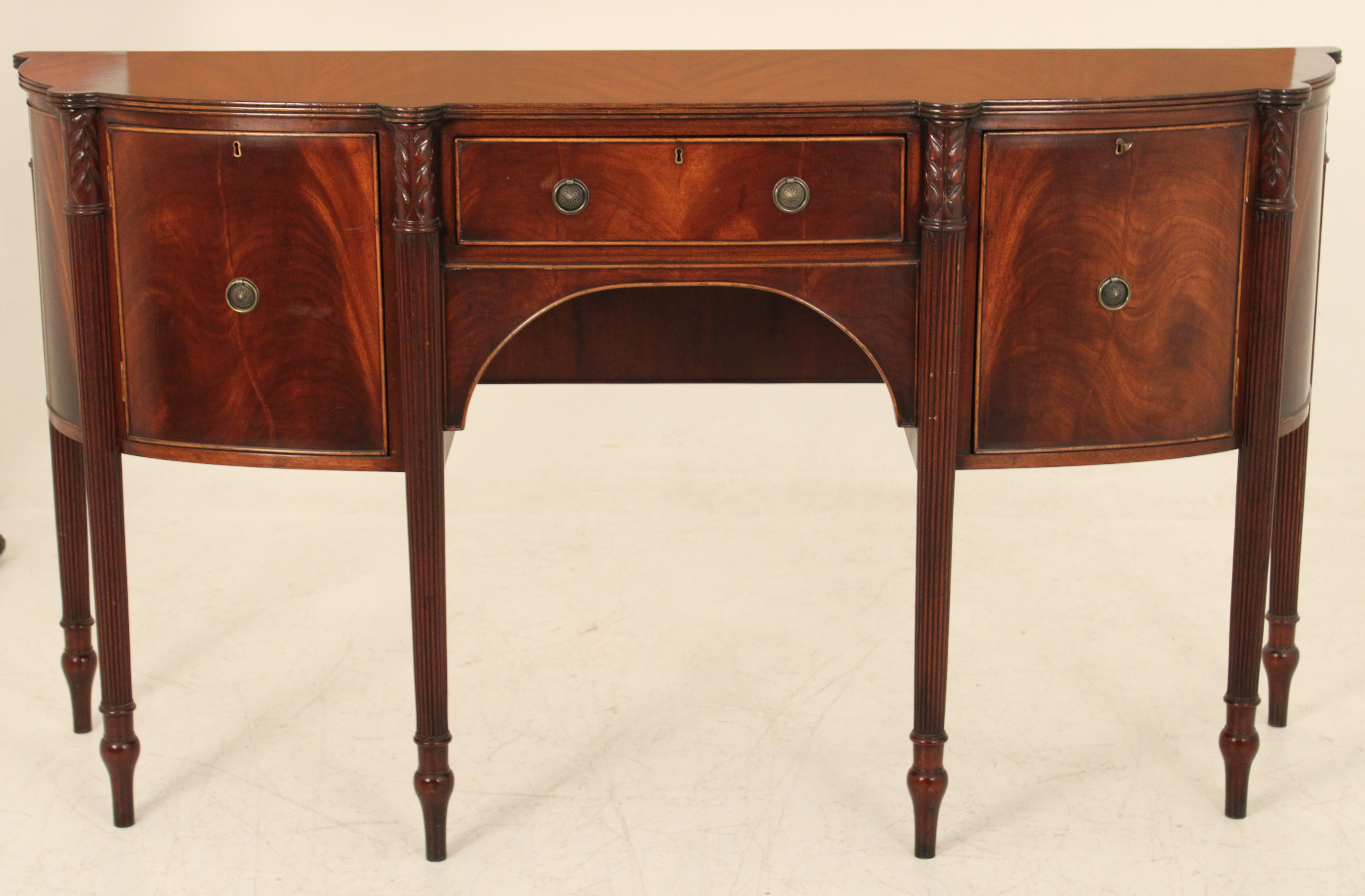 ENGLISH SHERATON STYLE MAHOGANY