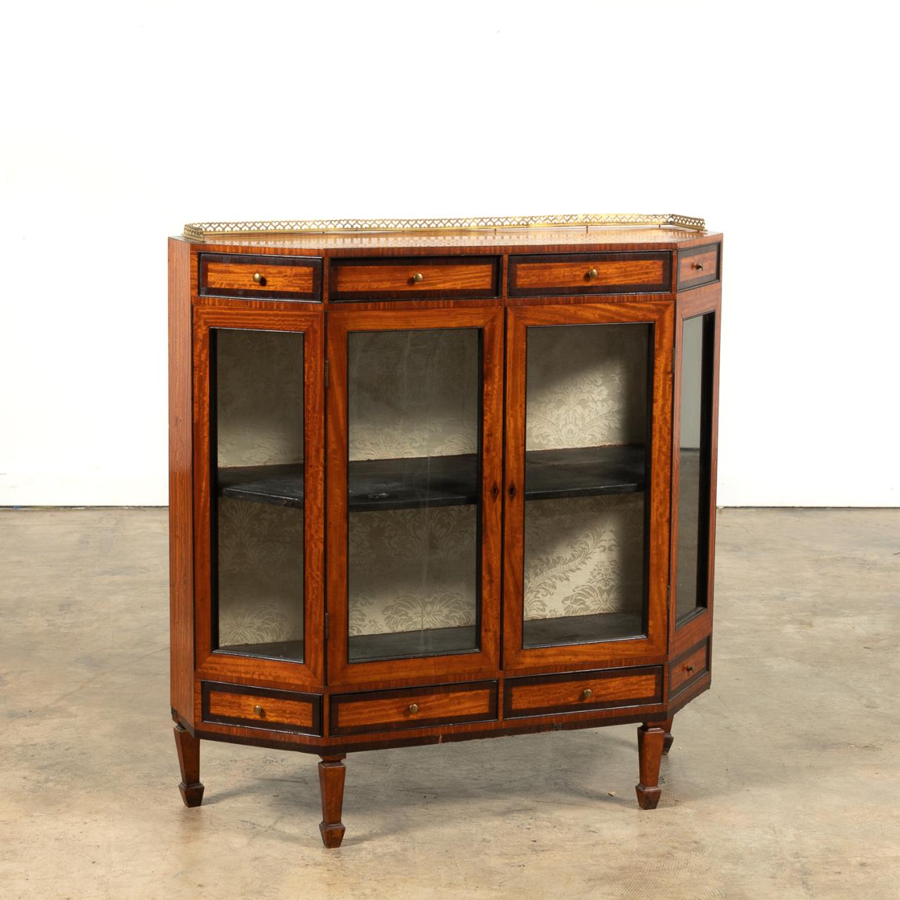 ENGLISH SHERATON STYLE SATINWOOD