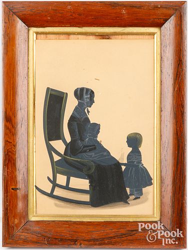 ENGLISH SILHOUETTE OF THE